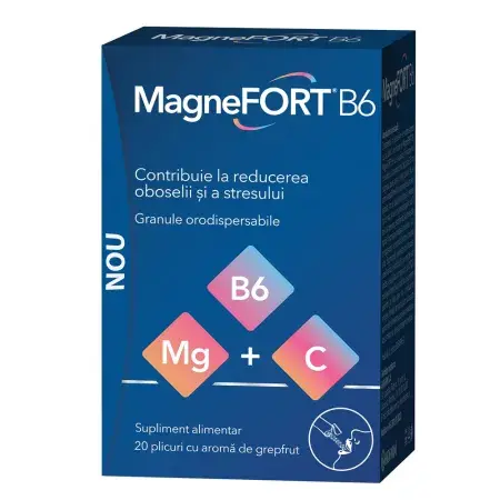 Magnefort B6, Biofarm | 20 plicuri
