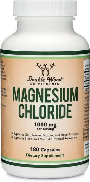 Magnesium Chloride, 180 capsule, Double Wood