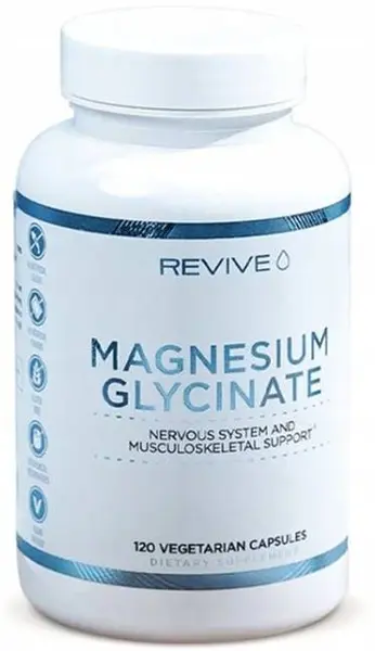 Magnesium Glycinate, 200 mg, 120 capsule, Revive