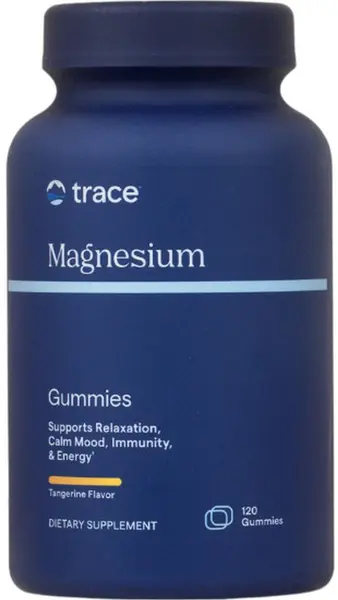 Magnesium, mandarină, 120 de comprimate masticabile, Trace Minerals