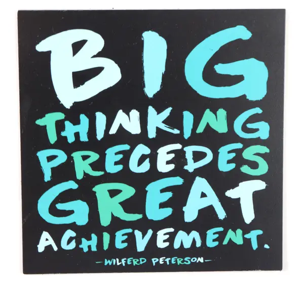 Magnet - Big Thinking | Quotable Cards