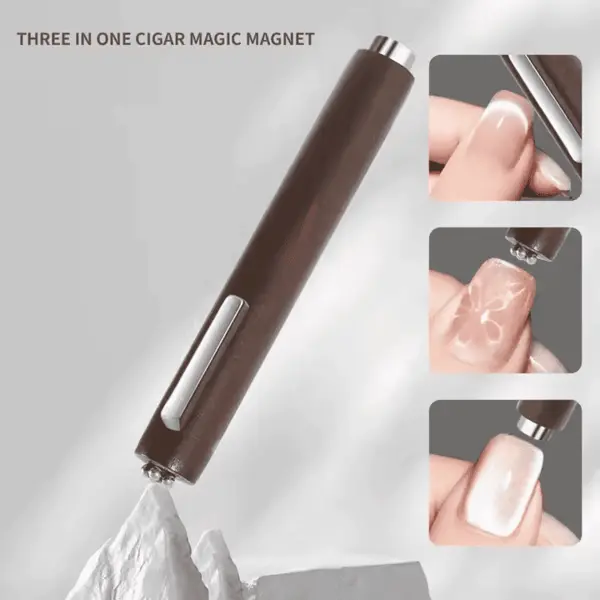 Magnet Cat Eye Nail 3 in 1 Everin pentru Efecte Cat Eye in Nail Art