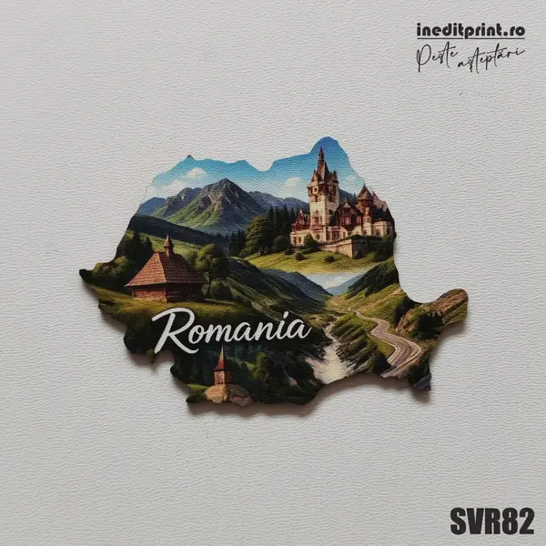 Magnet de frigider Romania SVR82