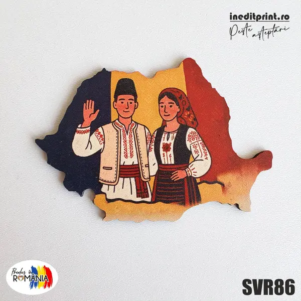 Magnet de frigider Romania SVR86