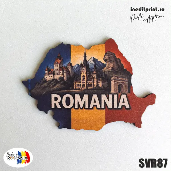 Magnet de frigider Romania SVR87