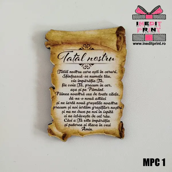 Magnet de frigider Tatal nostru MPC1