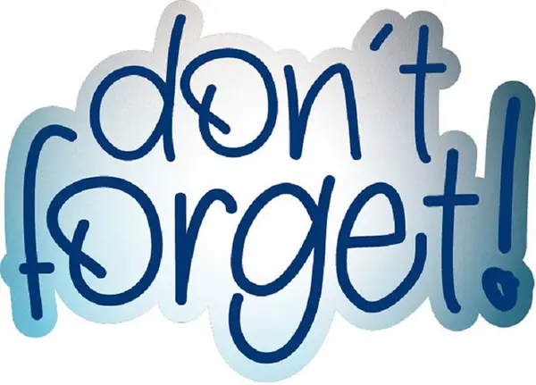 Magnet frigider Gespaensterwald - Don't forget