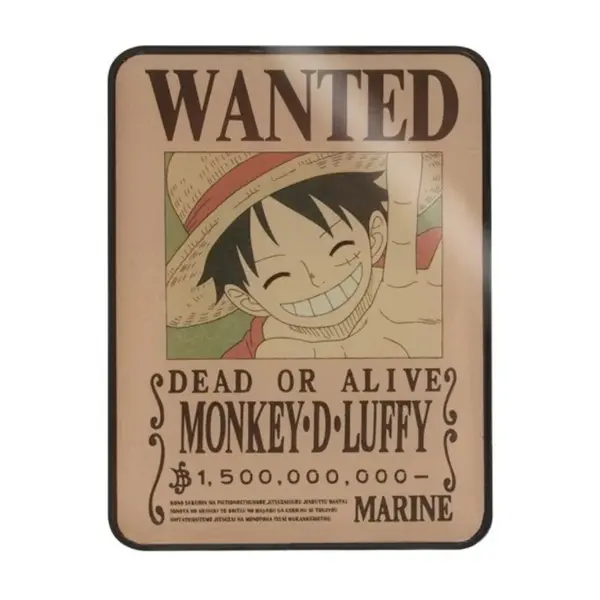 Magnet Premium One Piece - Wanted Luffy