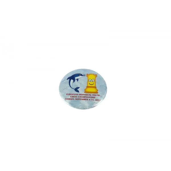 Magnet rotund Campionatul European Copii si Juniori Mamaia 2017