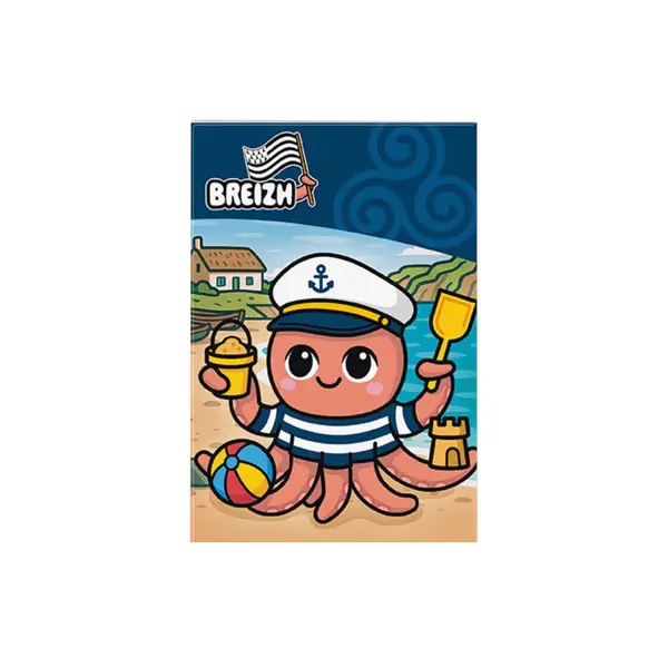 Magnet Standard The Good Gift - Pieuvre Breizh Kawaii
