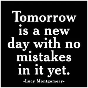 Magnet - Tomorrow Is A New Day | Quotable Cards