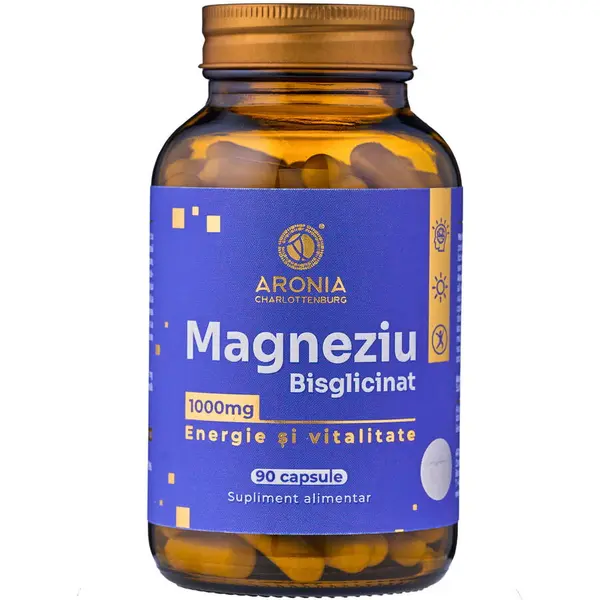 Magneziu Bisglicinat 1000mg 90cps