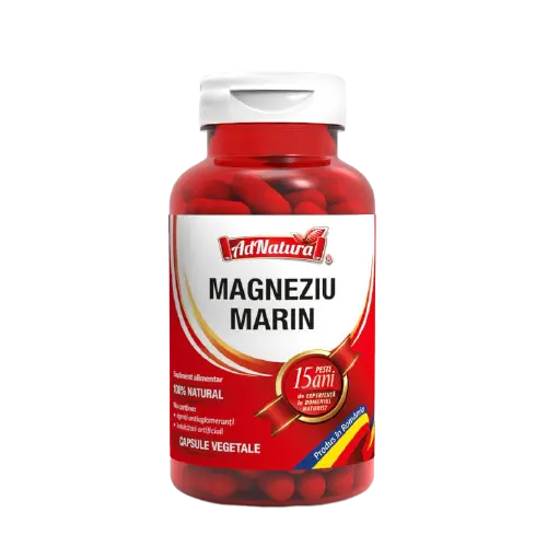 Magneziu marin, 30 capsule, AdNatura