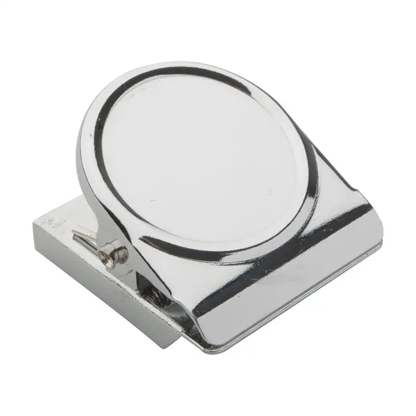 MagNote magnet de frigider și clip - argintiu