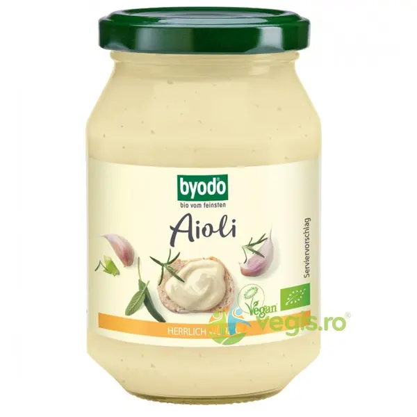 Maioneza Aioli cu Usturoi Vegana Ecologica/Bio 250ml