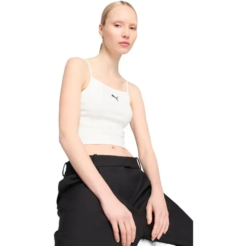 Maiou femei Puma Wardrobe Ess Ribbed Tank Top 62977102