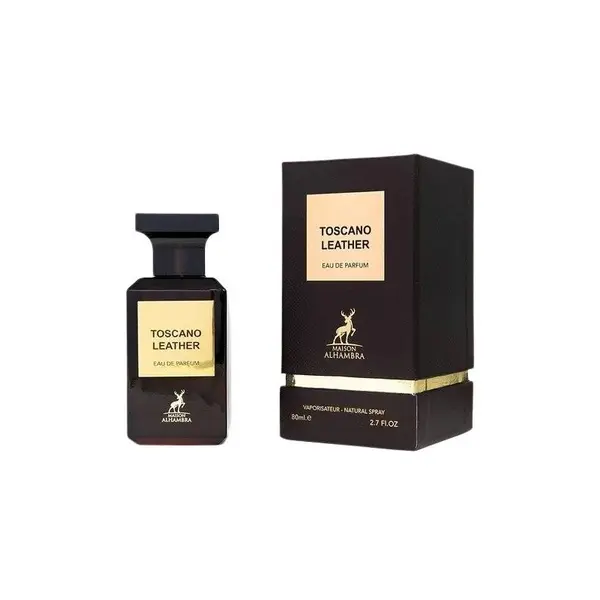 Maison Alhambra Toscano Leather Apa de parfum unisex EDP Volum 80 ml