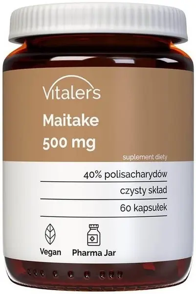 Maitake, 500 mg, 60 capsule, Vitaler's