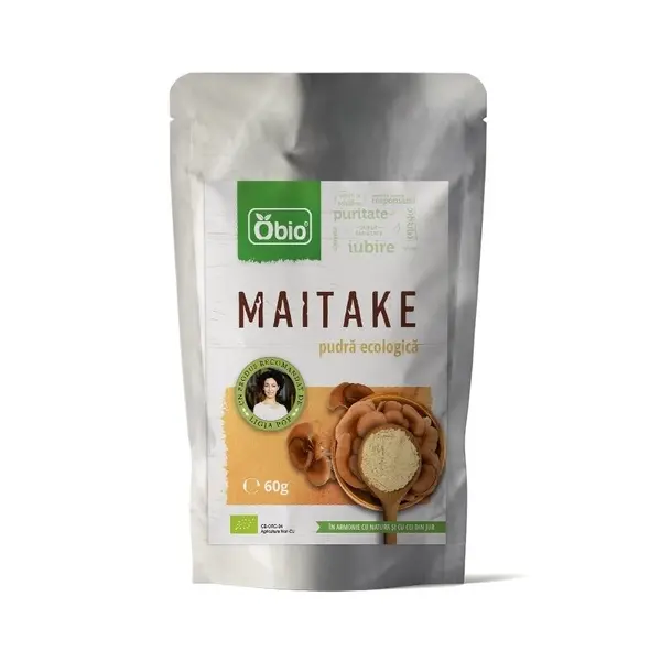 Maitake pudra bio 60g Obio