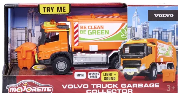 Majorette Volvo - Camion de gunoi | Majorette
