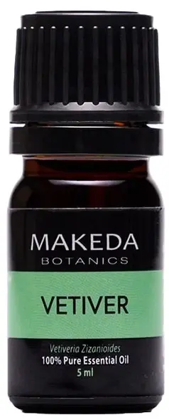Makeda Botanics Ulei esențial de vetiver, grad terapeutic, 5 ml