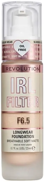 Makeup Revolution Fond de ten de lunga durata IRL Filter, F6.5, 23 ml
