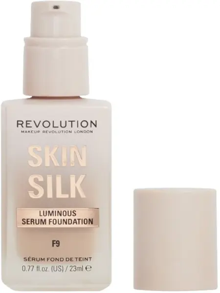 Makeup Revolution fond de ten -ser Skin Silk, F9, 23 ml