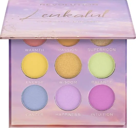 Makeup Revolution Lenkalul - Paletă de farduri Celestial Dreams, 9 culori