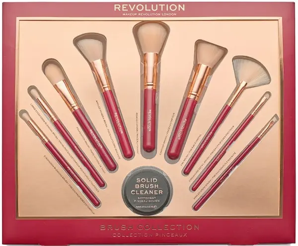 Makeup Revolution Set cadou Brush collection, 10 piese
