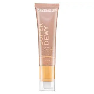 Makeup Revolution Super Dewy Skin Tint Moisturizer - Medium emulsii tonice și hidratante 55 ml