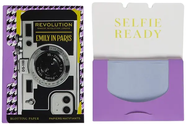 Makeup Revolution X Emily In Paris Foi faciale matifiante, 100 buc