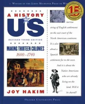 Making Thirteen Colonies, Paperback/Joy Hakim