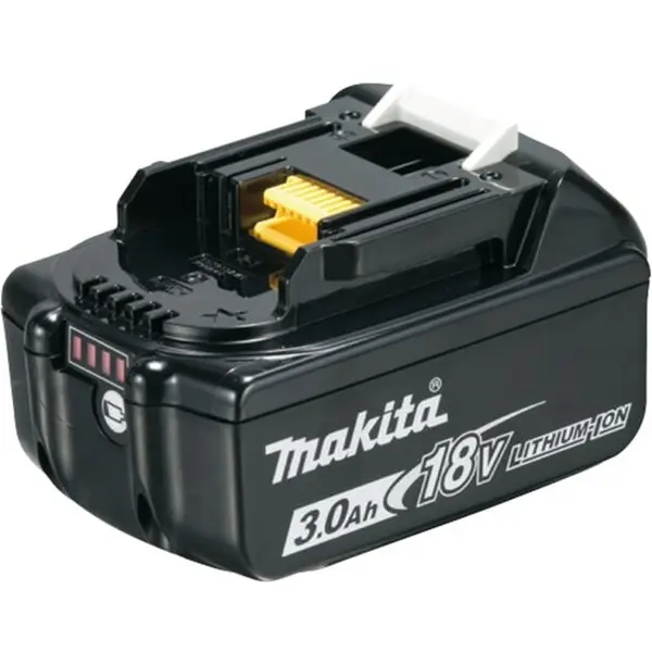 Makita Baterie, acumulator, Makita BL1830B, Li,18 volti, 3 Ah, Negru