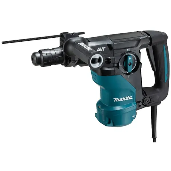 Makita Ciocan rotopercutor Makita HR3012FCJ, 1050 W, 3.9 J, SDS-PLUS sistem prindere, 840 RPM, 4500 BPM, 13/30/32 mm diametru gaurire