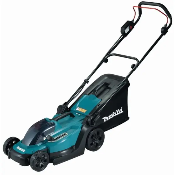 Makita Masina de tuns gazon/iarba Makita DLM330Z, latime taiere 33 cm, inaltime taiere 20-75 mm, cos colector 30 L, functie colectare/mulcire, fara incarcator si acumulator in setul de livrare