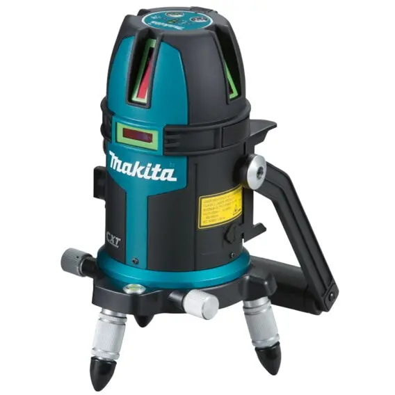Makita Nivela laser cu multi-linie Makita SK312GDZ, 12 V, 3 linii laser, IP54, 515 nm/650 nm lungime unda, ±1 mm precizie masurare, fara acumulator a Li-Ion CXT 12V