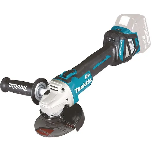 Makita Polizor unghiular Makita DGA517Z, cu regulator de turatie, fara fir, 125 mm, fara acumulator in set