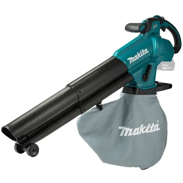 Makita Suflanta Makita DUB187Z, cu functie de aspirare compatibila cu acumulator Li-Ion LXT, 18V, Negru-Turcoaz