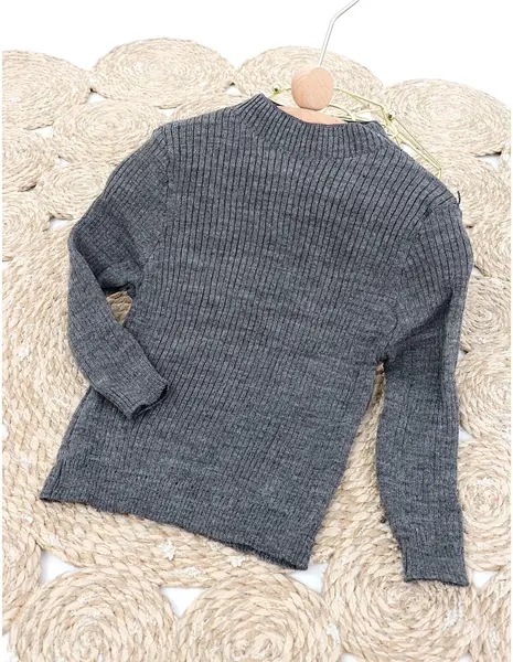Maleta copii model gri-inchis