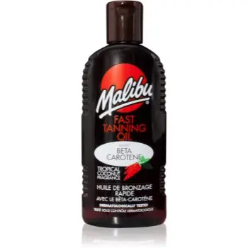 Malibu Fast Tanning Oil agent pentru accelerarea și prelungirea bronzării