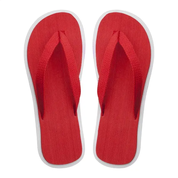 Malibu papuci de plajă - roșu