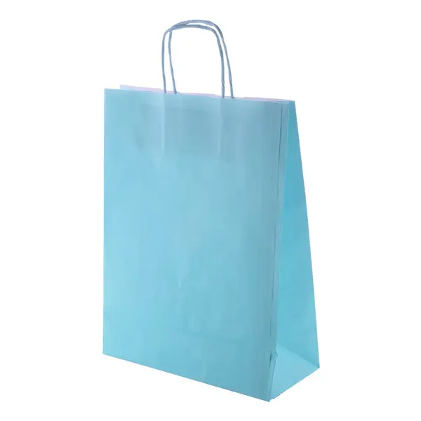 Mall sacosa din hartie - albastru deschis