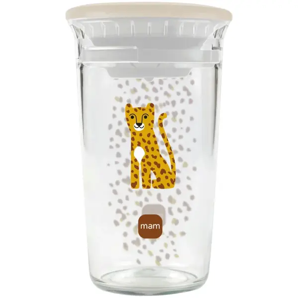 MAM Easy to Drink Cup cană etanșă Yellow 8m+ 290 ml