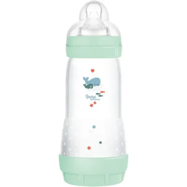 MAM Perfect Star Anti-colic Bottle biberon anticolici 4m+ Mint 320 ml