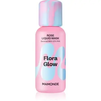 MAMONDE Flora Glow Rose Liquid Mask masca faciala hidratanta cu efect de exfoliere