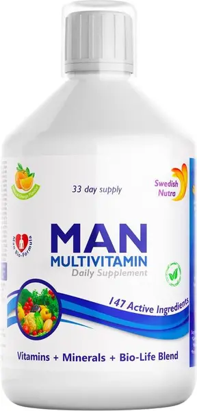 Man Multivitamin, 500 ml, Swedish Nutra