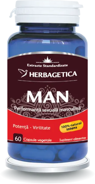 Man Zen Forte, 60 capsule, Herbagetica