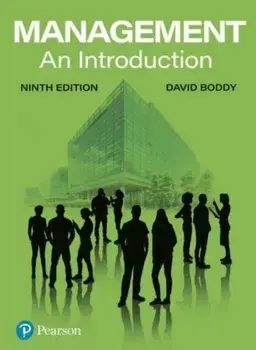 Management: An Introduction. 9 ed, Paperback/David Boddy