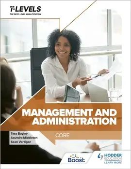 Management and Administration T Level: Core, Paperback/***