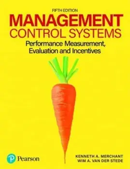 Management Control Systems. 5 ed, Paperback/Wim Van der Stede